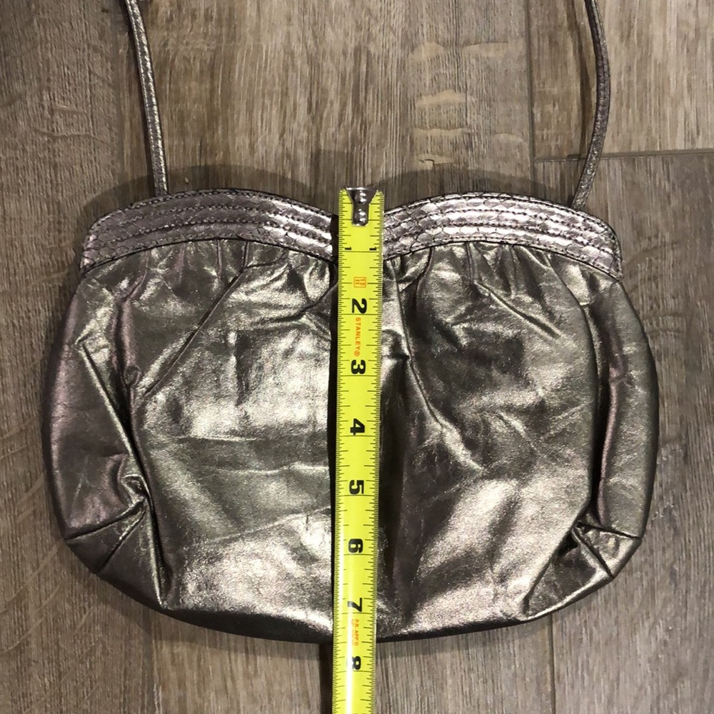 Vintage VENETTO Leather Shoulder Bag / Clutch - Picture 11 of 12